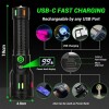 Акумулаторен LED фенер COBA, USB-C зареждане и 5 режима на светене