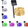 Гирлянд с лед лампички и соларен панел, 10 метра
