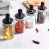 Комплект 6 части бурканчета за подправи с въртяа поставка