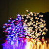 Соларни коледни лампички 12 метра , 100 лампи 5 програми
