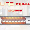 КВАРЦОВА ОТОПЛИТЕЛНА ПЕЧКА ELITE WQH-0455 - ПОДХОДЯЩА ЗА БАНЯ И МОКРИ ПОМЕЩЕНИЯ