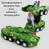 Трансформиращ се Брониран танк  кола,  работещ с  батерии робот