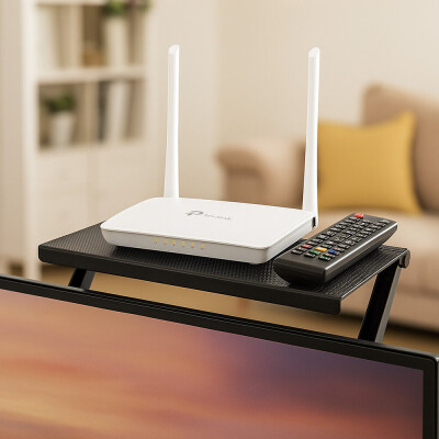 Практична сгъваема поставка за рутер, дистанцианно или ТВ приемник