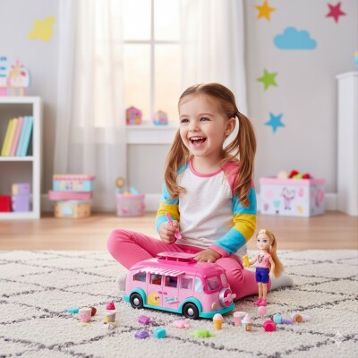 КАМИОН ЗА СЛАДОЛЕД С КУКЛА