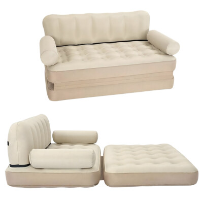 Двоен надуваем матрак с разтегателен диван за спане