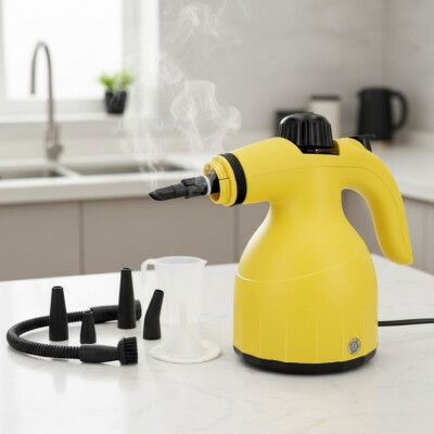 Мултифункционална ръчна парочистачка – 1000W пара за дълбоко почистване