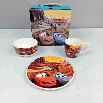 Детски порцеланов сервиз за хранене Колите