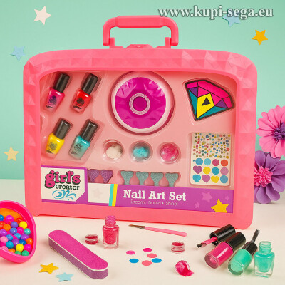 Детски преносим комплект за нокти – 5+ години