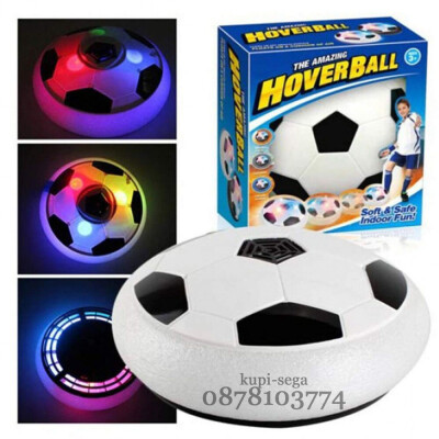 Светеща въртяща се футболна топка с защитна пяна и LED светлини