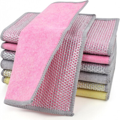 50 броя кухненски почистващи кърпи от стоманена вълна Сребърна тел