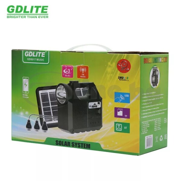 Мобилна соларна система GDLite GD-8017 Music