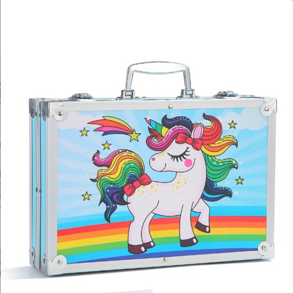 Творчески комплект за рисуване -  Детски комплект за рисуване в куфарче