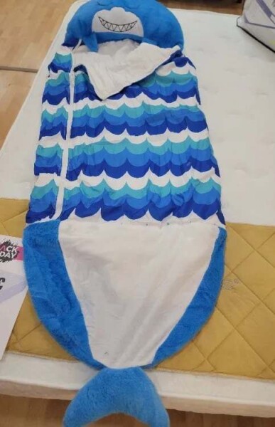 Детски спален чувал Happy Nappers и възглавница, 165см