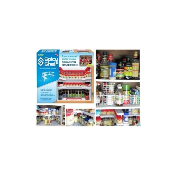 РЕГУЛИРАЩ СЕ ОРГАНАЙЗЕР ЗА ПОДПРАВКИ SPICY SHELF