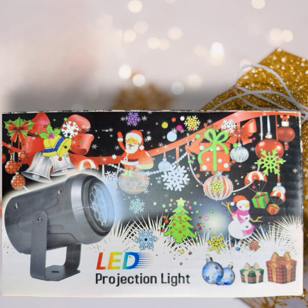 Коледен светлинен прожектор