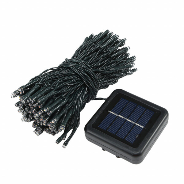 Соларни коледни лампички 12 метра , 100 лампи 5 програми