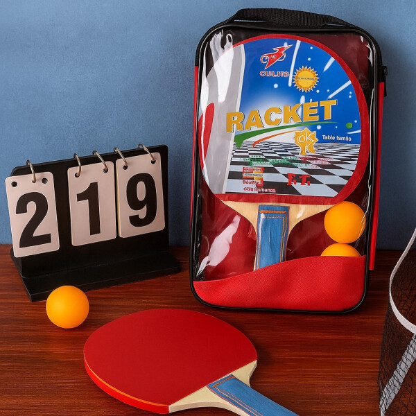 Комплект тенис на маса в калъф