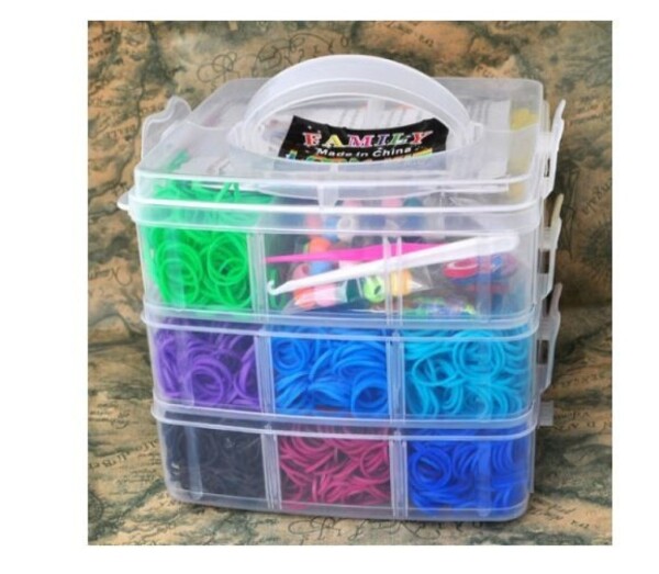 Пластмасов куфар с ластички, 4500 бр в комплекта