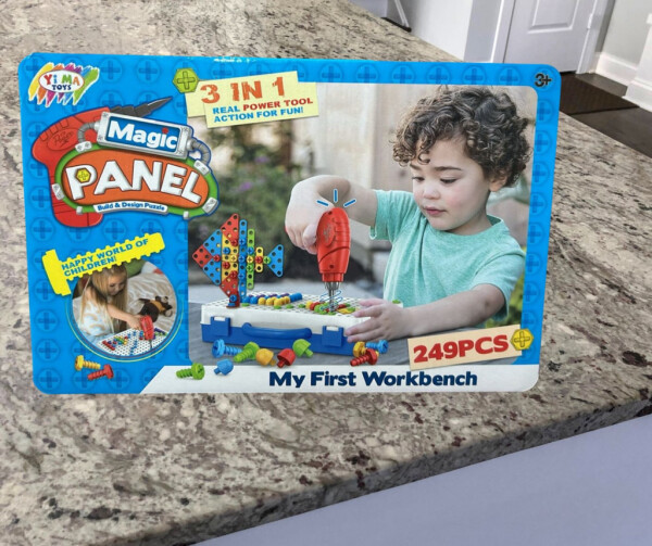 Детска мозайка,С винтоверт в куфар,249 части