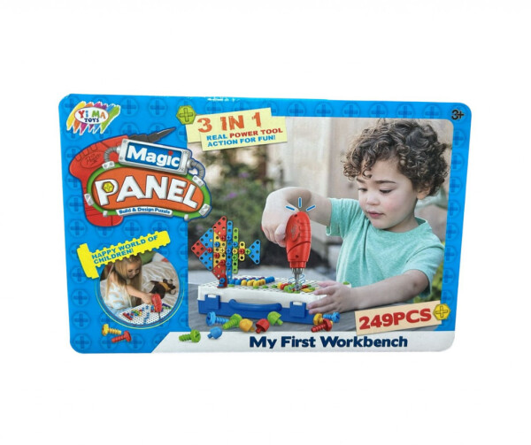 Детска мозайка,С винтоверт в куфар,249 части