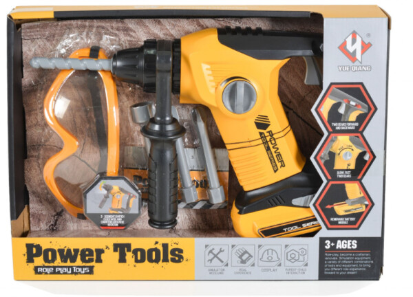 Детска играчка,Ударна бормашина с аксесоари