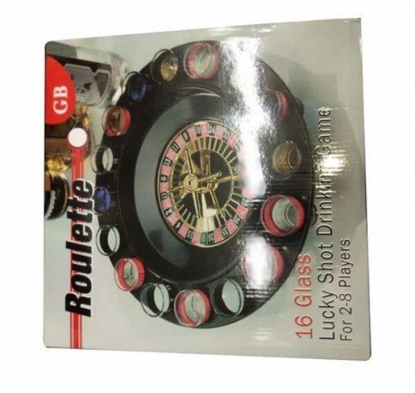 Комплект рулетка за пиене - руска игра с чаша за пиене