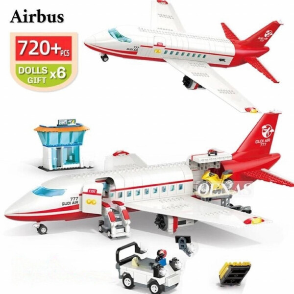 Конструктор самолет - летище 720 части