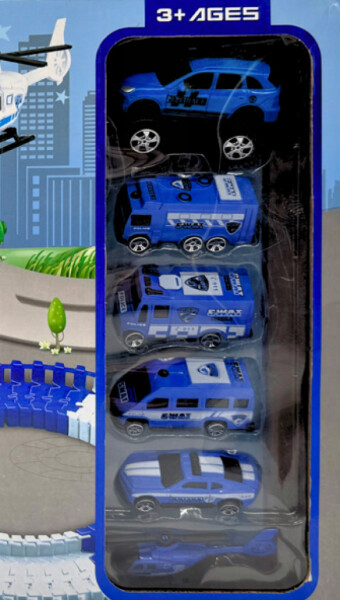 Полицейска писта 107 елемента – Забавление без край за малките герои