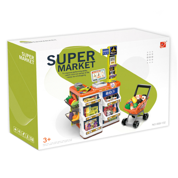 Детски СУПЕРМАРКЕТ С КОЛИЧКА