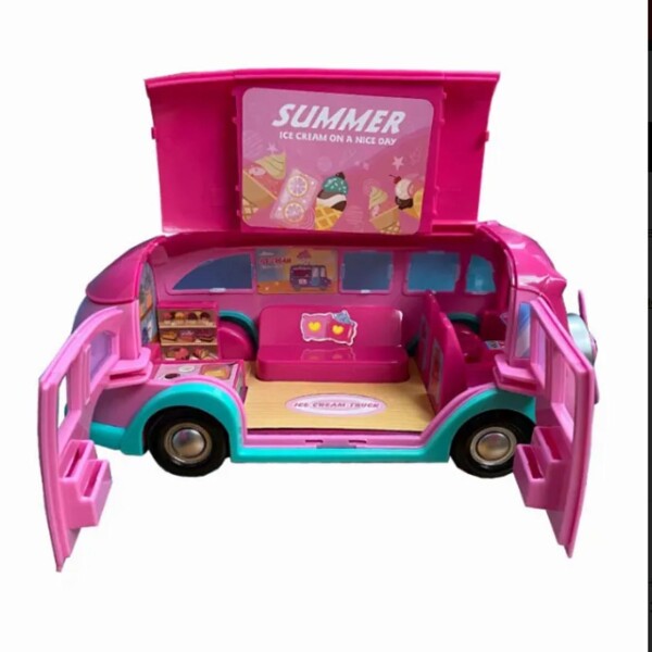 КАМИОН ЗА СЛАДОЛЕД С КУКЛА