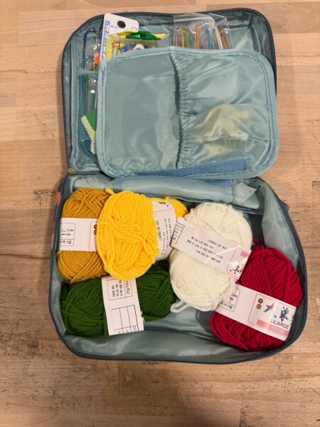 Комплект аксесоари за плетене, 58 части, алуминиеви куки – Пълен сет за начинаещи и напреднали