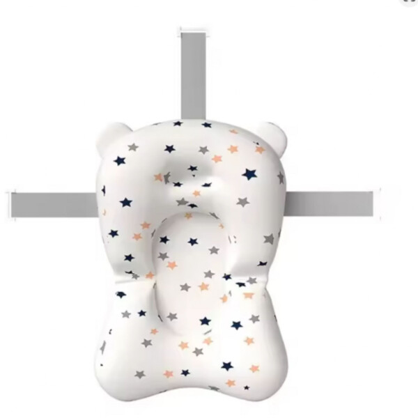 Сгъваема бебешка вана с термометър и възглавница