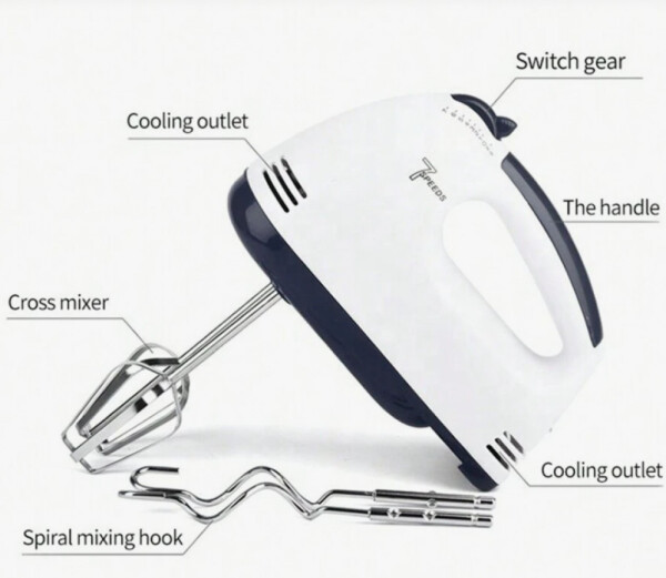 Планетарен миксер с метална купа SCARLETT SHM-133B