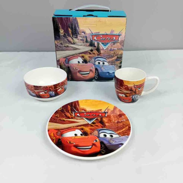 Детски порцеланов сервиз за хранене Колите