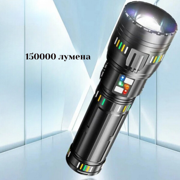 Фенер COBA CB-W518 с LED акумулаторна батерия и обхват 3 км