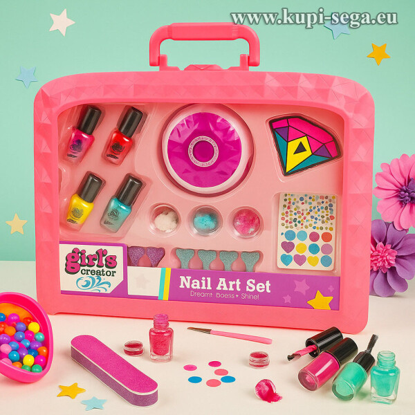 Детски преносим комплект за нокти – 5+ години